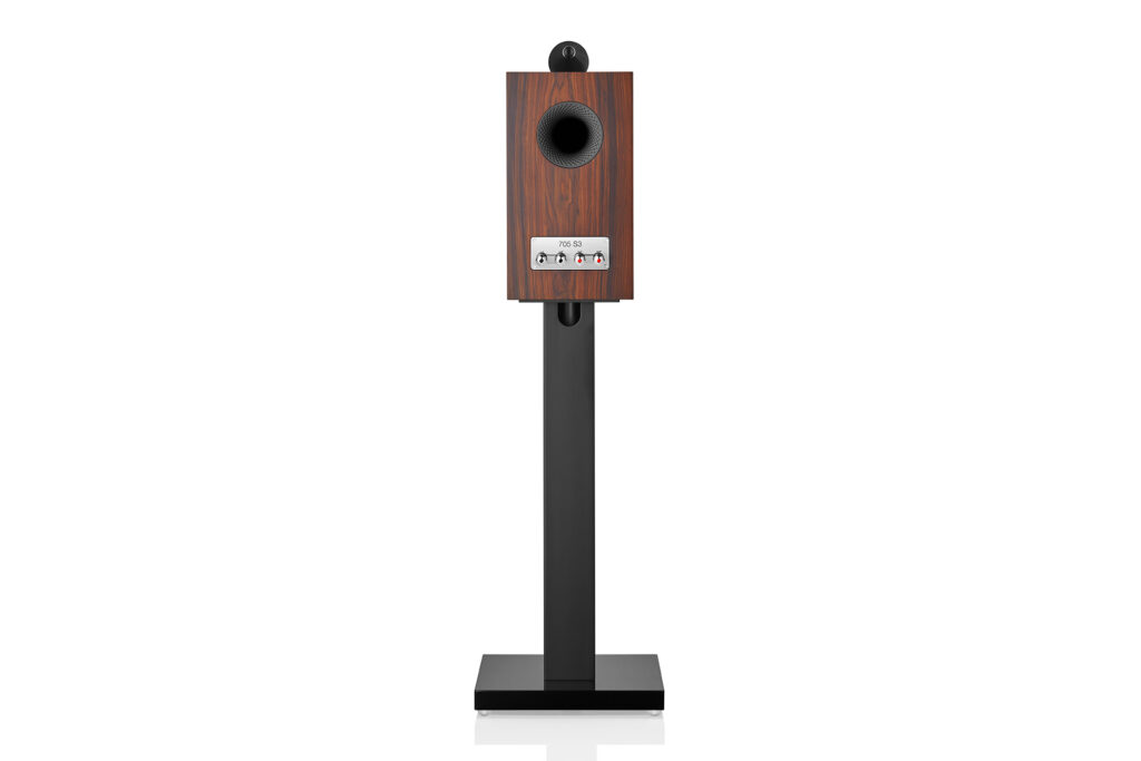 A look at the rear-ported Bowers & Wilkins 705 S3 speaker
