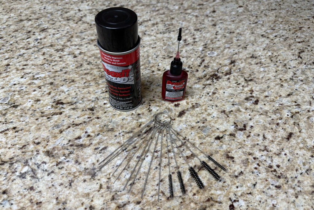 Dioxin and brushes.