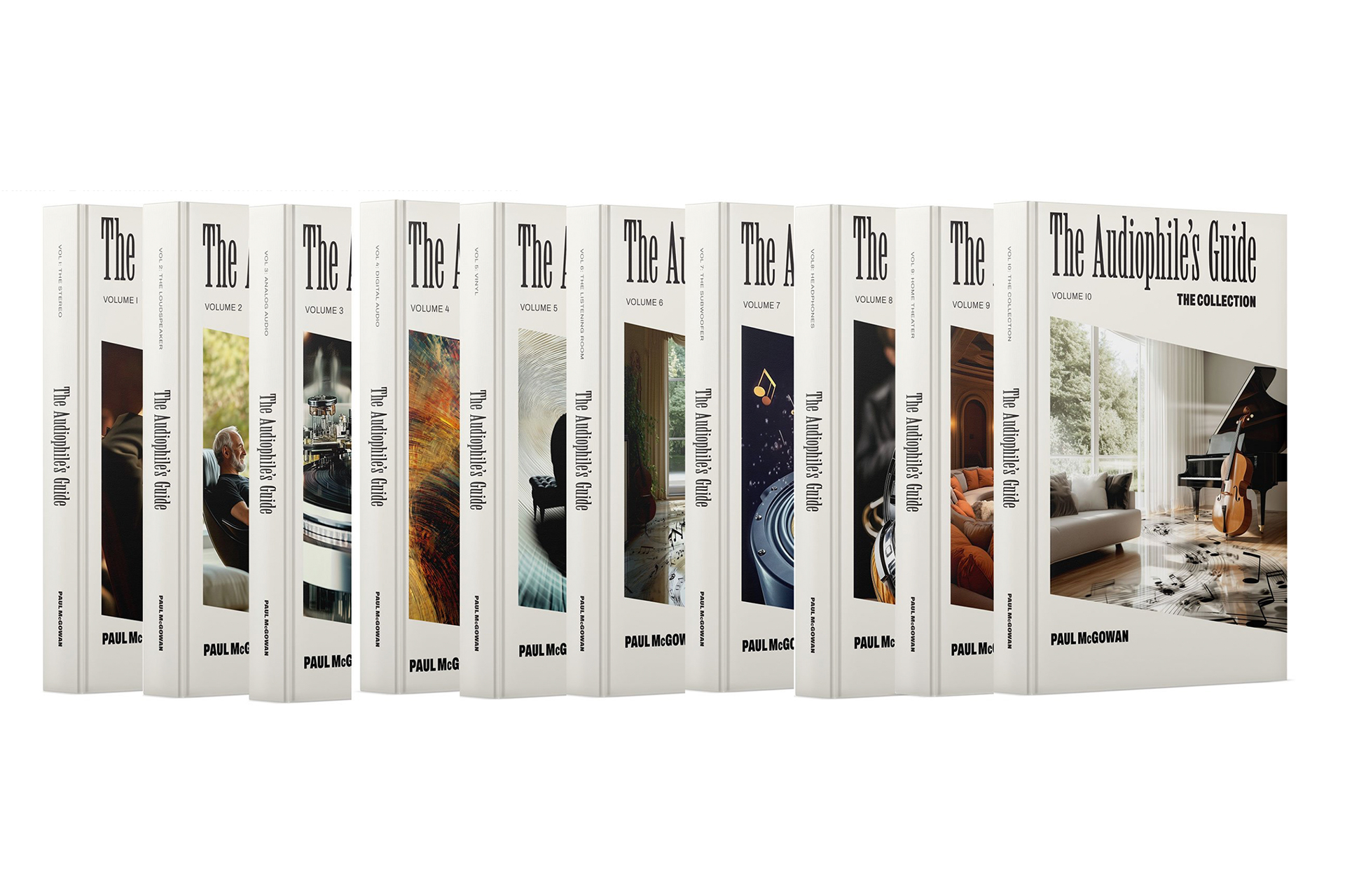 PS Audio’s Paul McGowan Releases a 10-Volume Set of Reference Audiophile Books