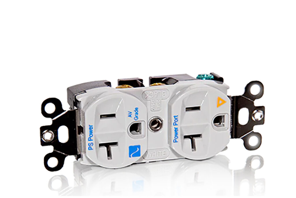 A look at the PS Audio Power Port. This is for professional installation only.