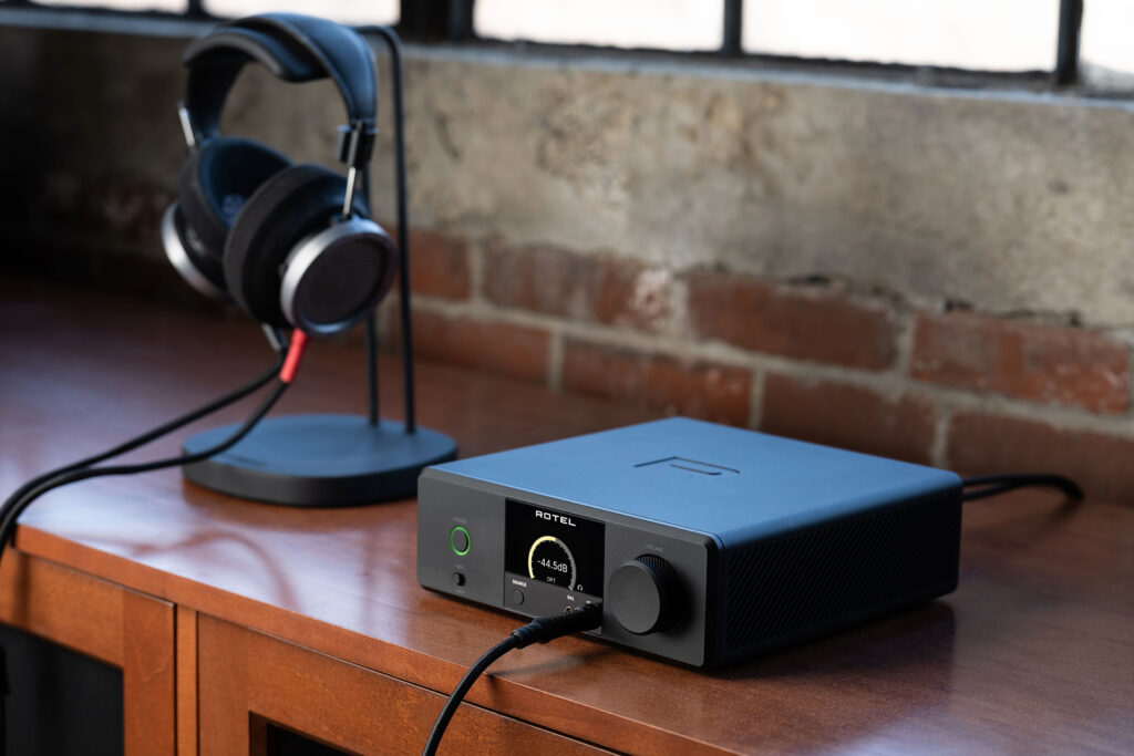 Rotel's DX-3 is a high-end headphone solution that also can act as a stand-alone DAC.