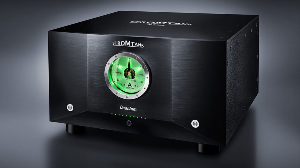 Stromtank is the most insanely engineered AC power products with Steam Punk looking gauges as you will find on D'Agostino electronics.