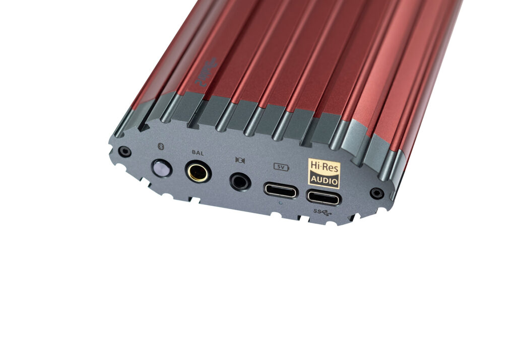 Here's a close-up of the inputs and outputs of the iFi Diablo 2.