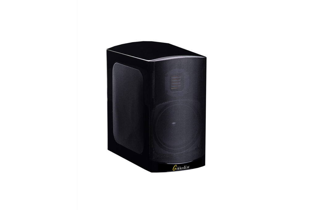 A studio shot of the GoldenEar BRX speakers.