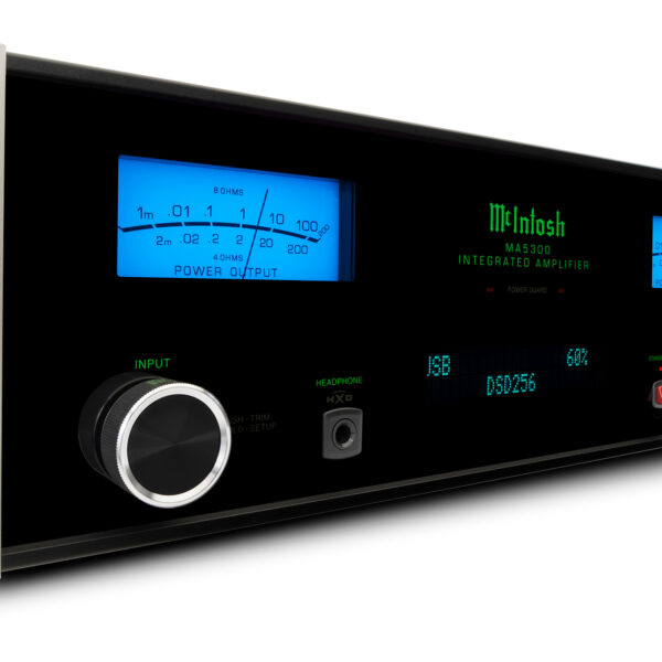 The McIntosh MA5300 brings a vintage feel to an integrated amp with some very modern features.