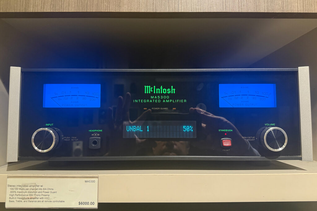 A McIntosh MA5300 on sale at Magnolia (before the news)