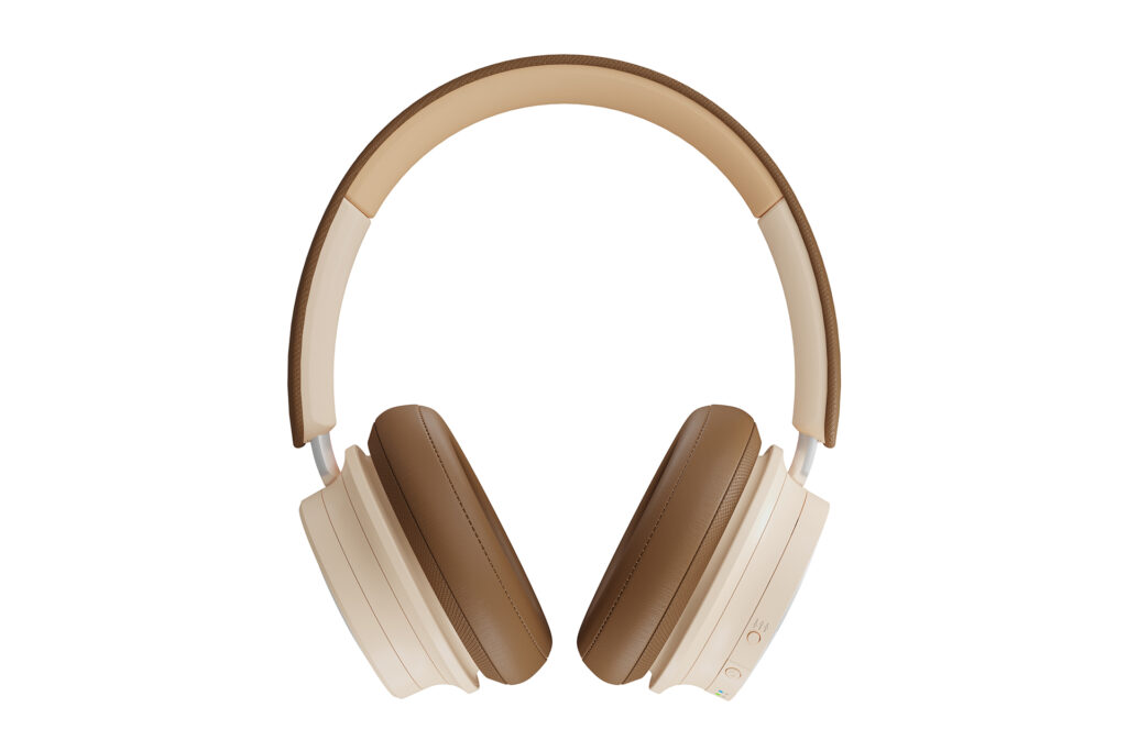 The brown and tan color scheme speak to the fashion-oriented client while the sound speaks to the audiophile in all of us.