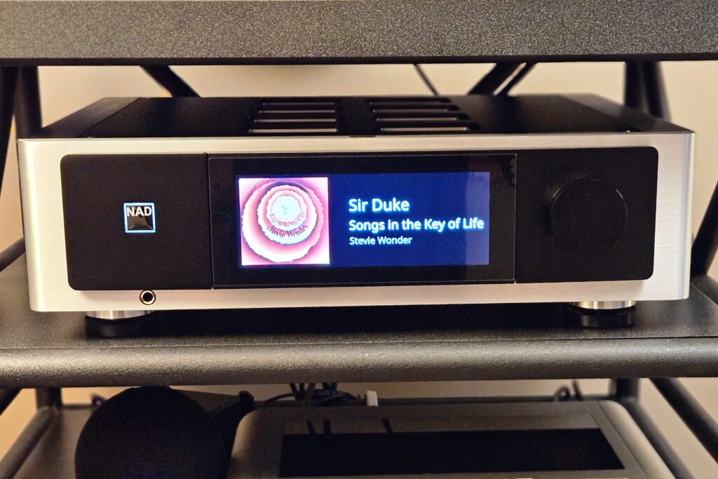 The NAD M66 installed in Mike Prager's system