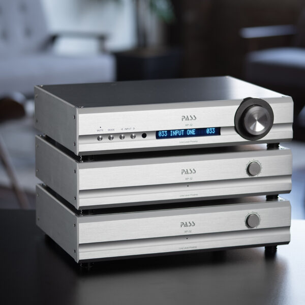 The Pass Labs XP-32 is a reference level, three chassis stereo preamp.