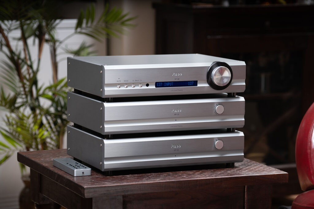 The improvement from an internal power supply from the XP-12 to the outboard one on the XP-22 was huge. One power supply for each channel is next level.