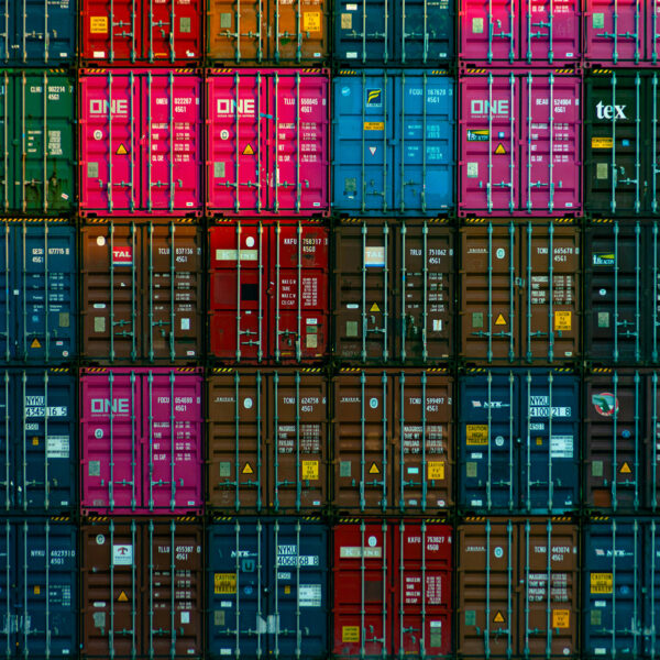 Container ships are not coming to U.S. ports as frequently as before the tariffs.