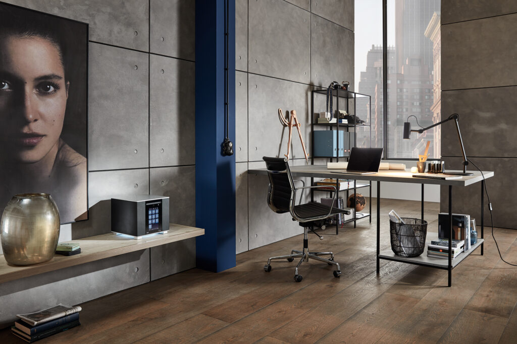The T+A Caurso installed in one slick-looking office in Manhattan.