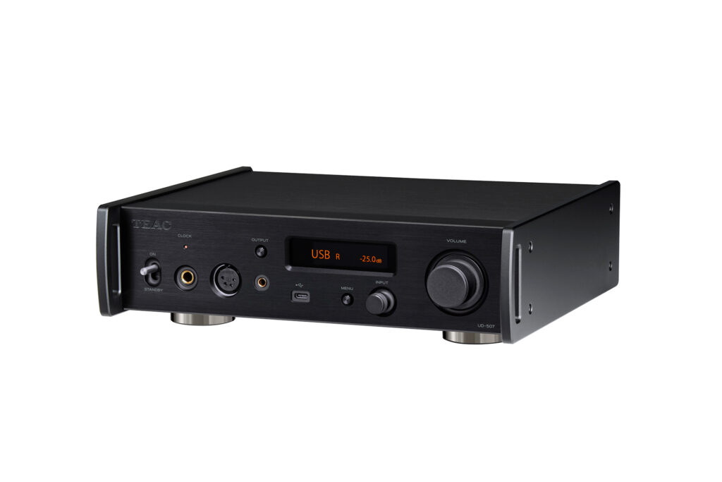 TEAC UD507 comes in both black and silver