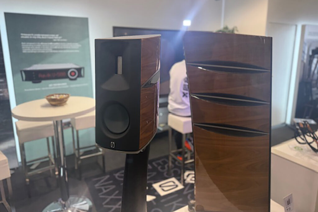 Boressen speakers are pretty easy to drive as they have stand-mount options like these at $50,000 per pair!