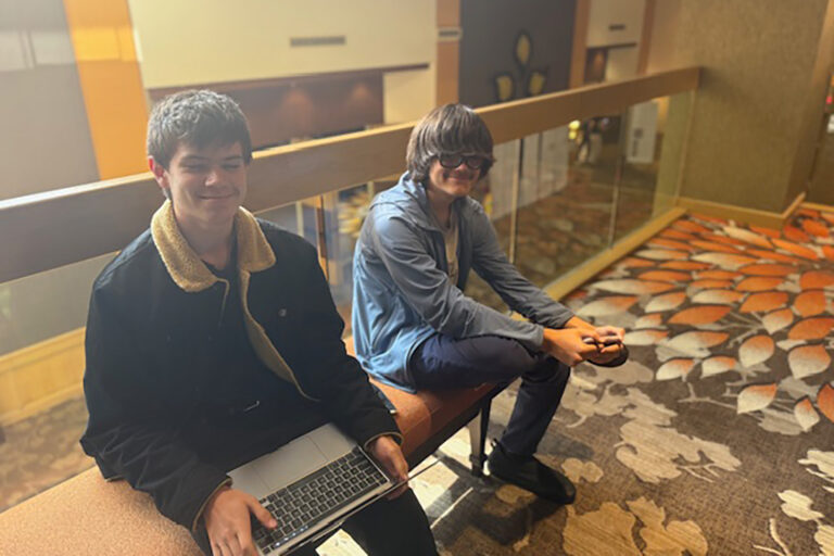 Teenagers at T.H.E. Shows summer 2025 in Orange County, California.