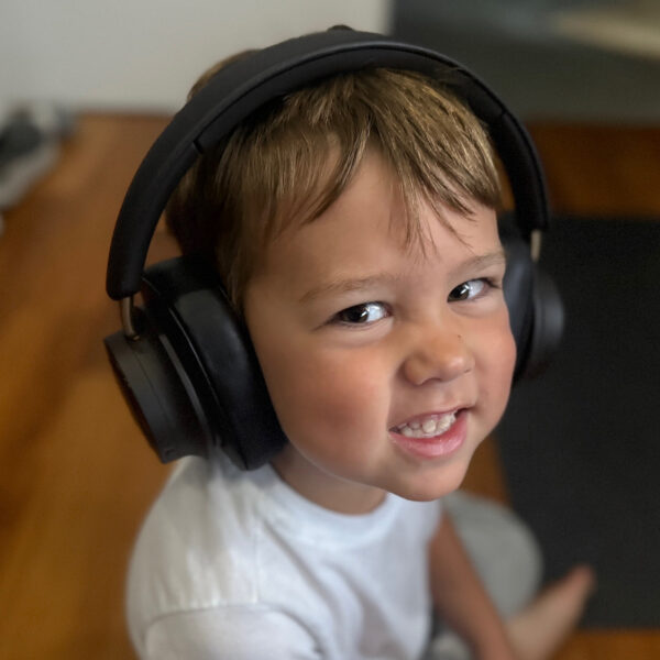 Even three year olds like $1,750 audiophile headphones, it turns out.