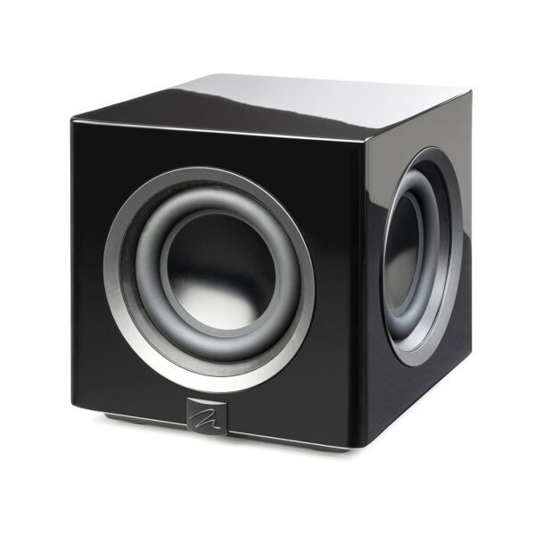 The MartinLogan Abyss 8 has two eight-inch passive radiators to help vent the one eight-inch, long-throw driver in the sub.