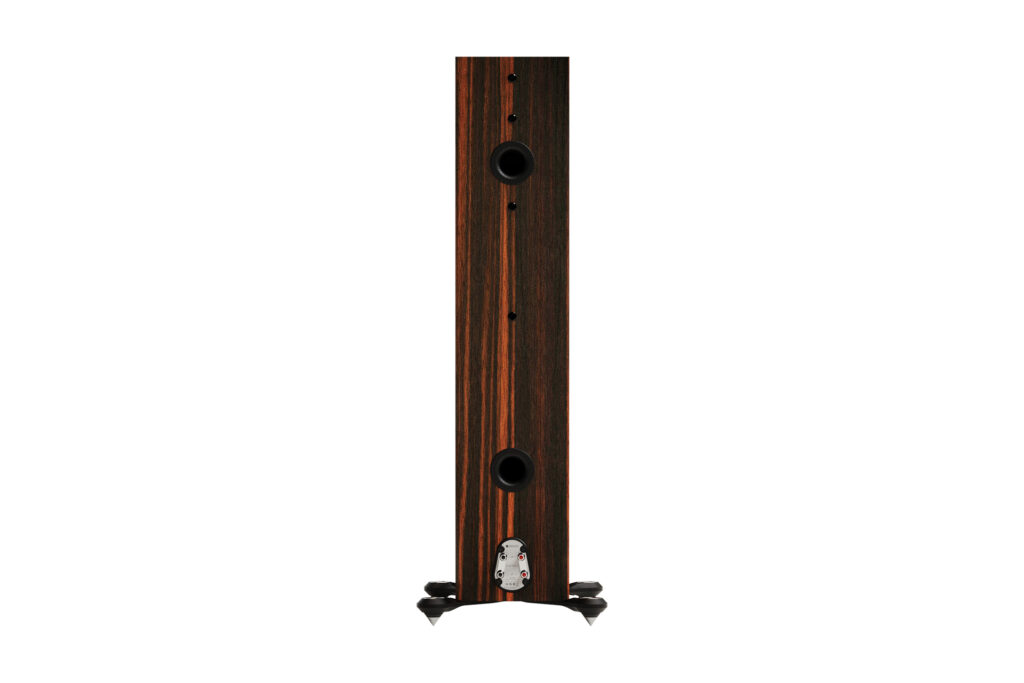 A look at the rear of a Monitor Audio Gold 500 6G speaker  