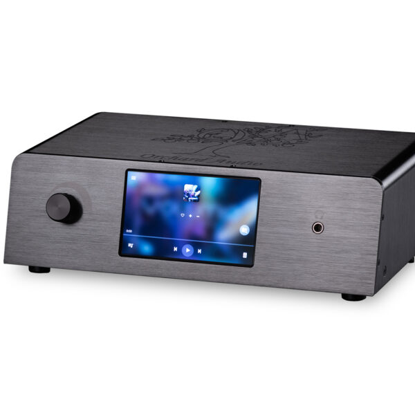 Orchard Audio Pecan Pi + Premium Streamer DAC comes with a big touch screen.