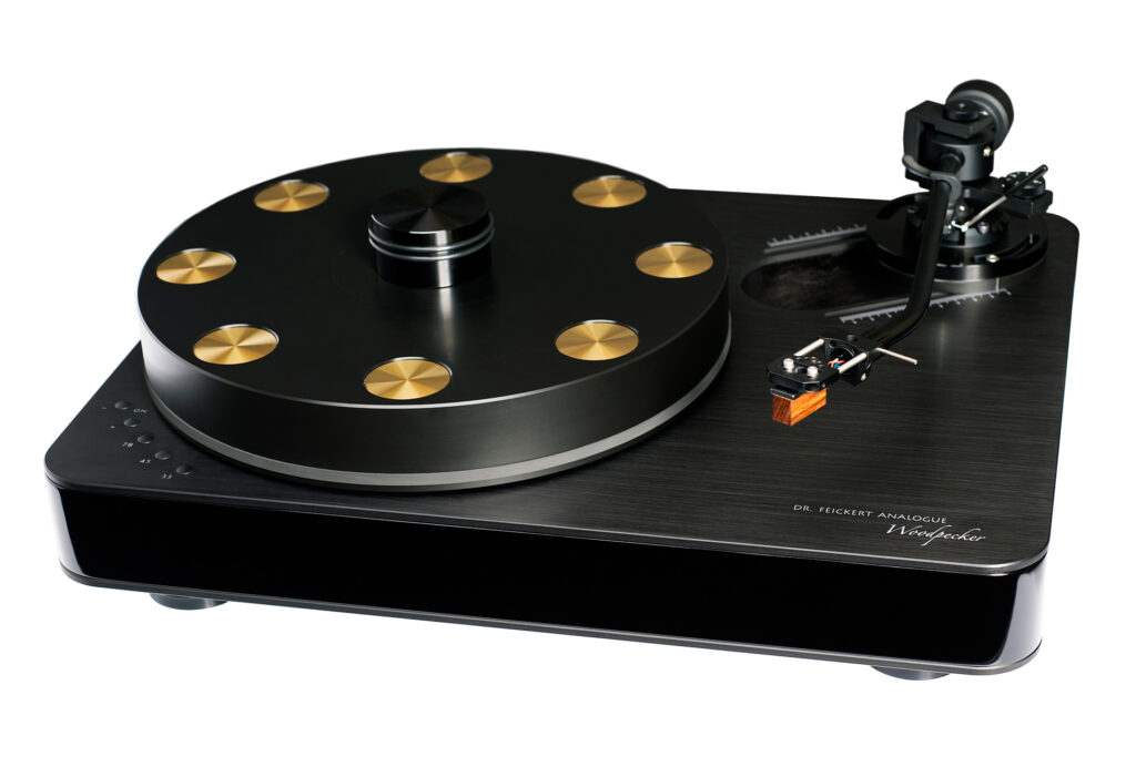 The Dr. Feickert Woodpecker in black.