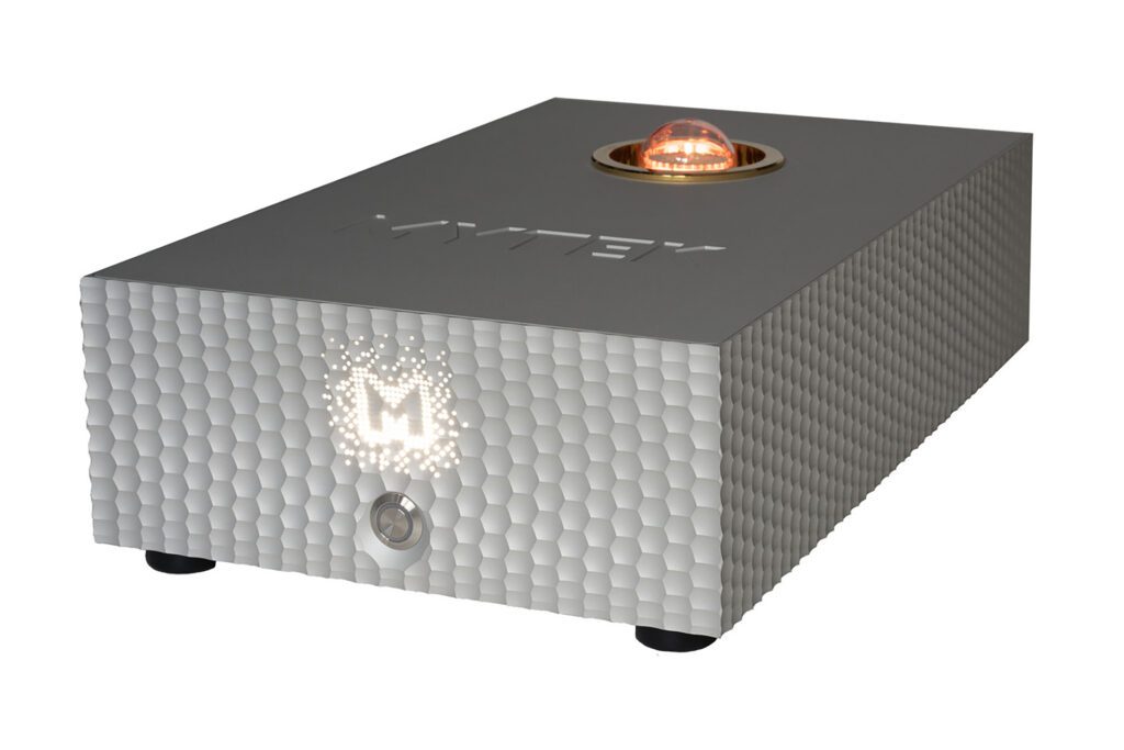 The Mytek Empire in silver.