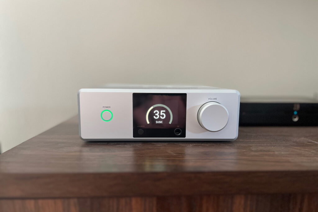 The Rotel DX-5 on display at Andrew Dewhirst's home