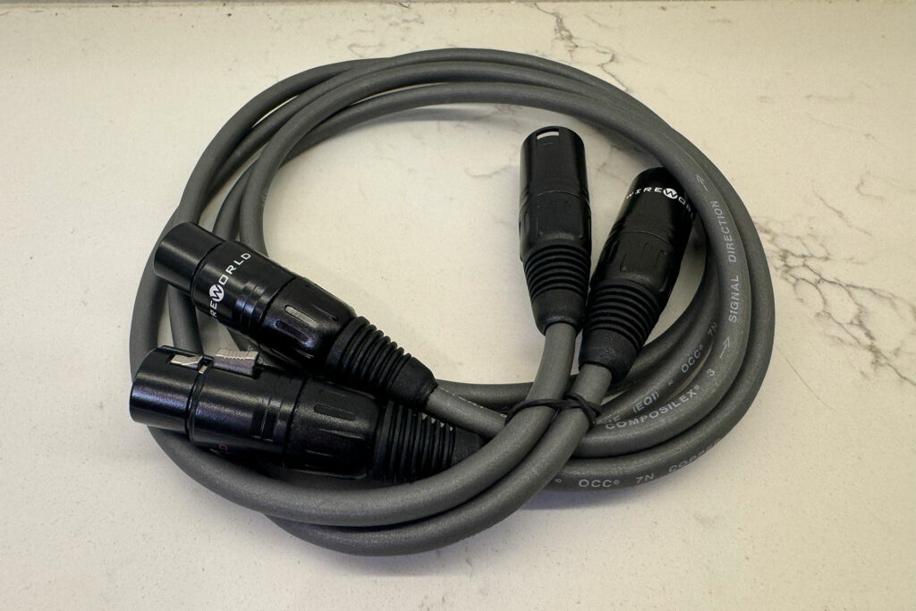 Balanced (XLR) connectors from Wireworld.