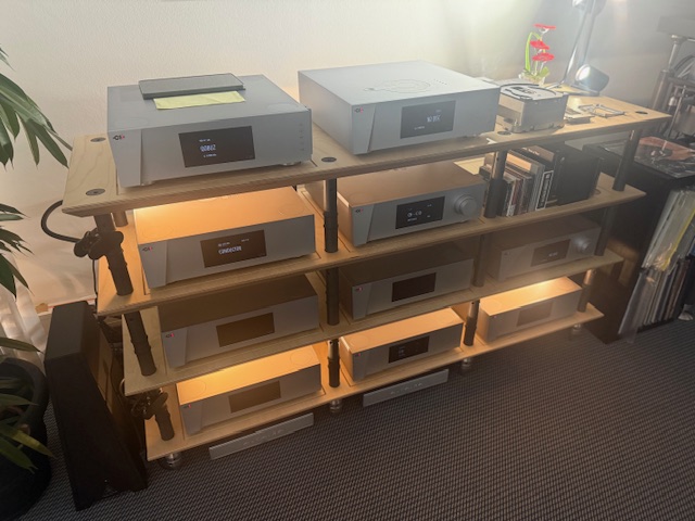 A whole lot CH Precision racked up in Munich. How much should one spend on racks when you have $1,000,000 plus in electronics?