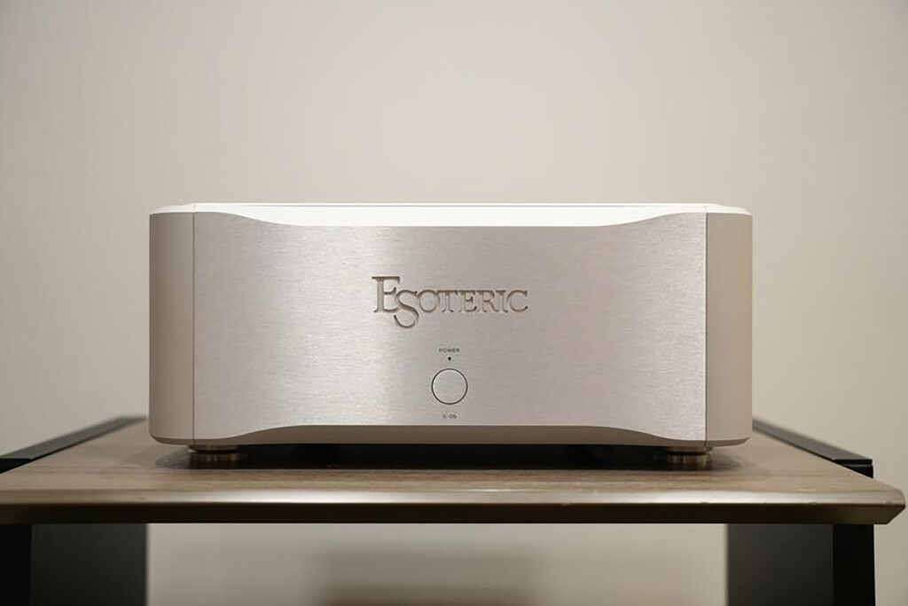 Esoteric makes one stunning looking power amp in Japan.