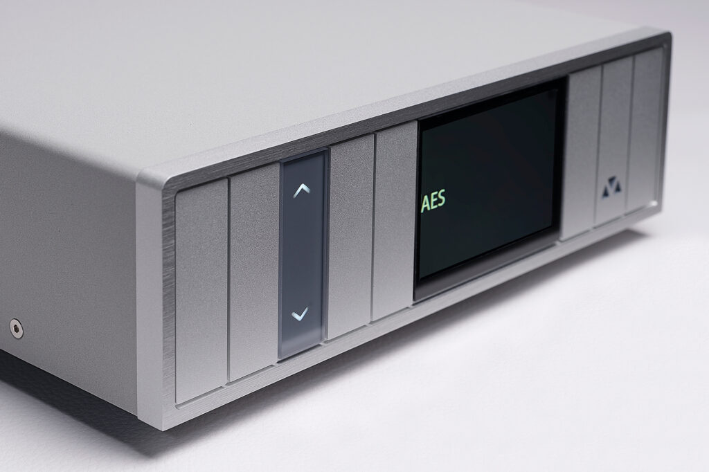 The Metronome DSC mini DAC in silver. 