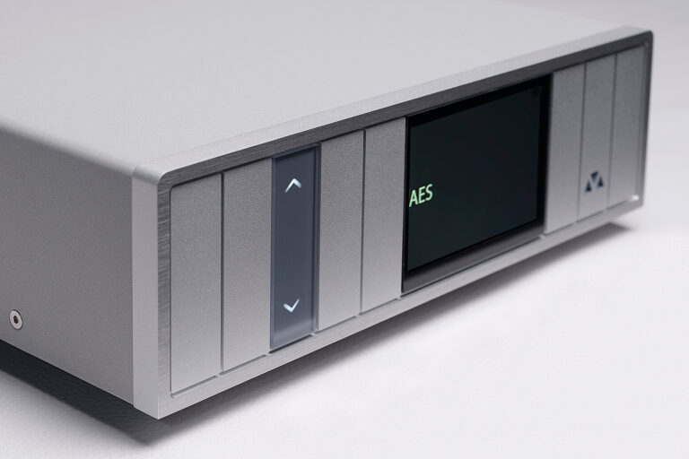 The Metronome DSC mini DAC in silver.