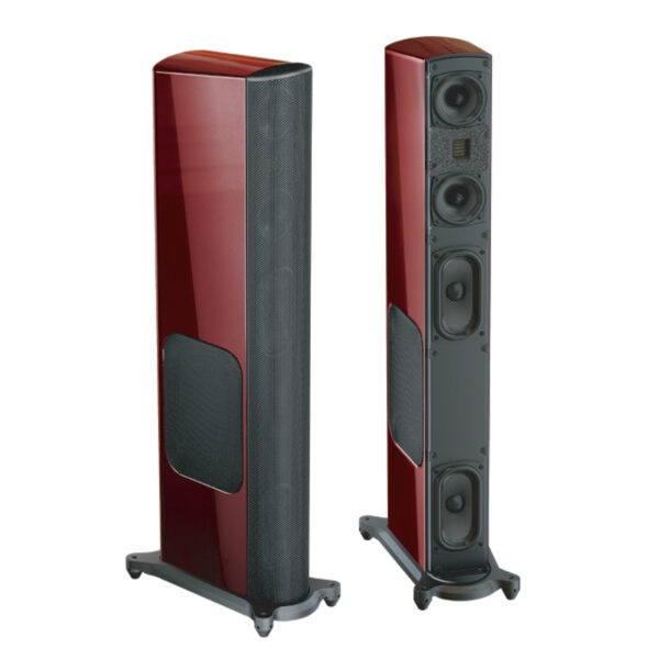 Notice the tall/narrow form factor of the GoldenEar T66s.