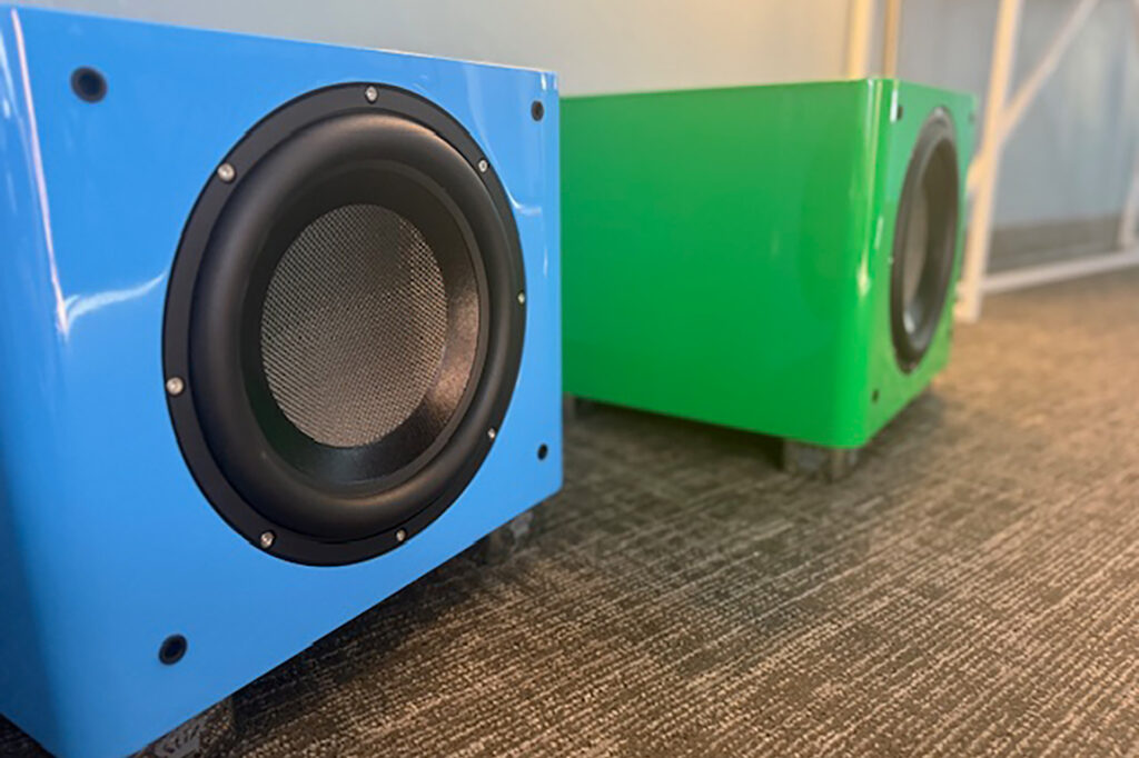 The REL T/x Serie come in very vibrant color options.
