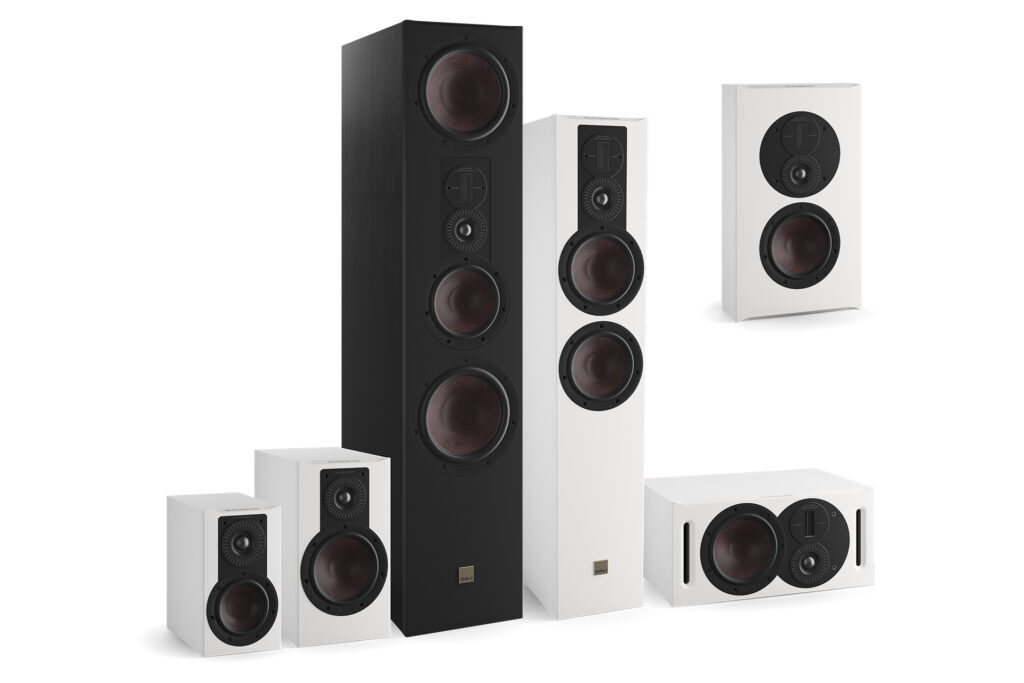 The Dali Opticon family of speakers.