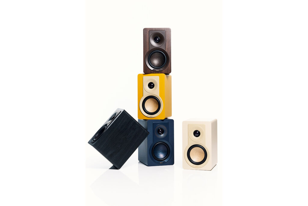 A colorful look at the DALI Kupid speaker family 