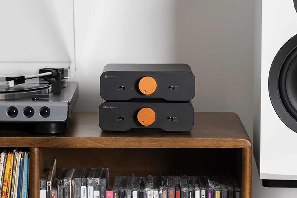 Fosi ZX3 amp stacked