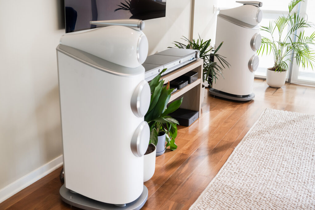 Jerry Del Colliano's most recent audiophile system setup in Marina Del Rey, California 