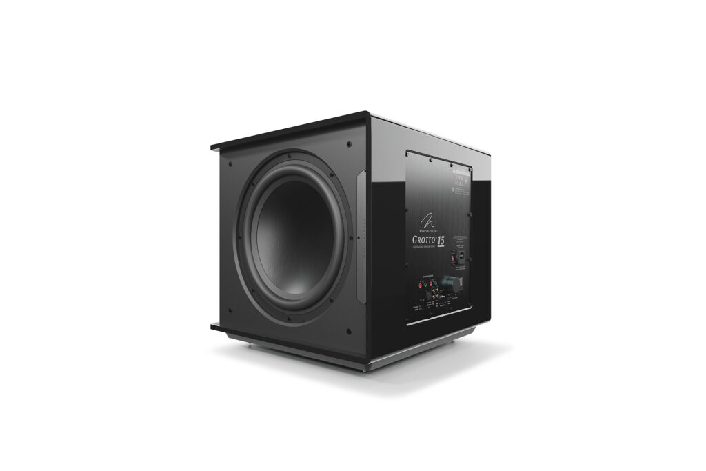 The MartinLogan Grotto 15 is a very powerful subwoofer for the under-$3,000 category.