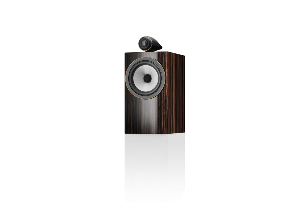 The Bowers & Wilkins 705 Signature speakers in a unique to "signature" wood finish.