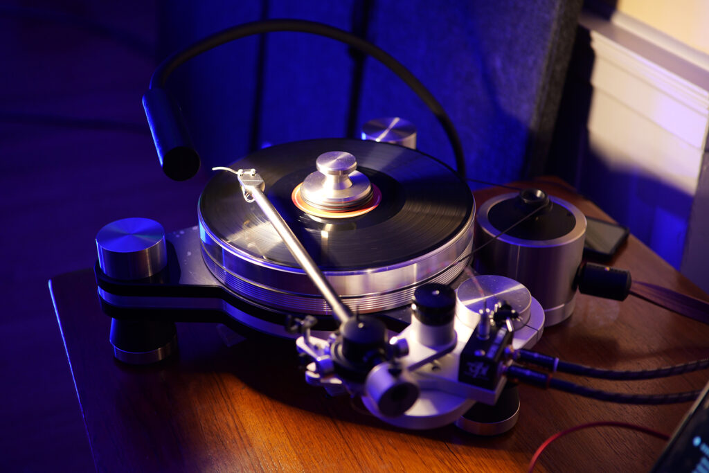 A $16,000 VPI avenger was donated by the New Jersey audiophile turntable legend for use as the reference turntable at Harvard's Shelemay Audio Lab.