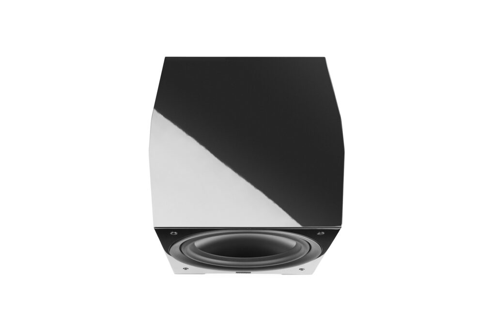 A top view of the Paradigm Definance S12 audiophile subwoofer.