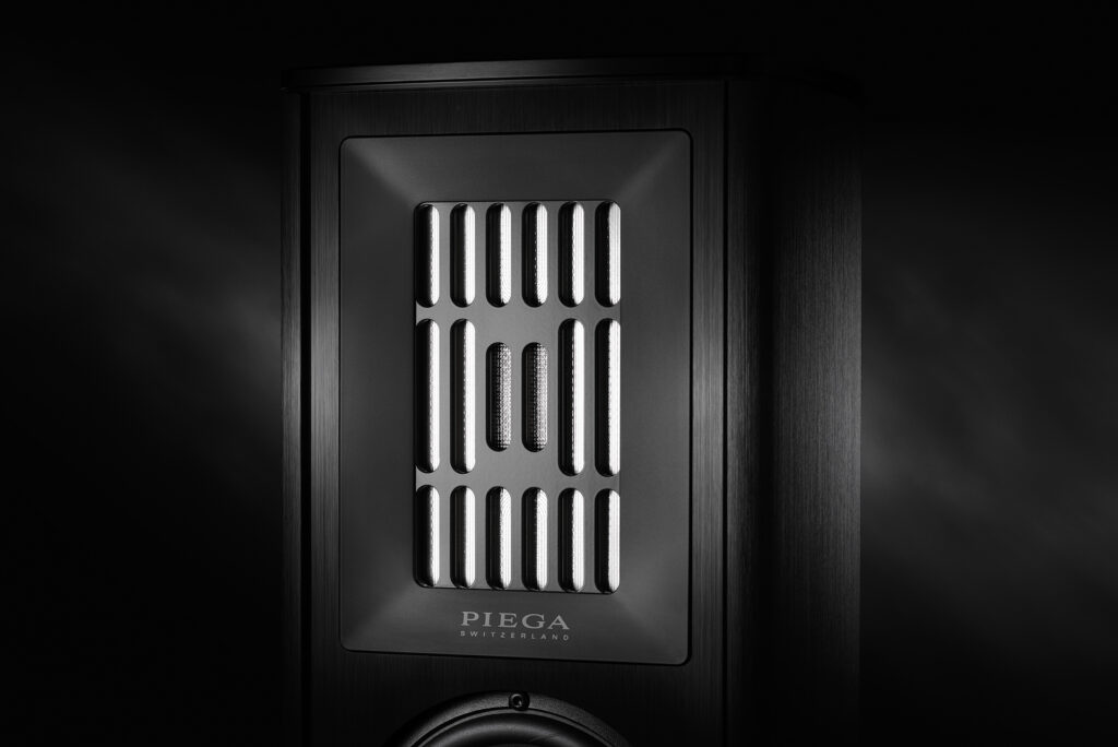 The Piega Coax GEN2 611 tweeter - a close up. 