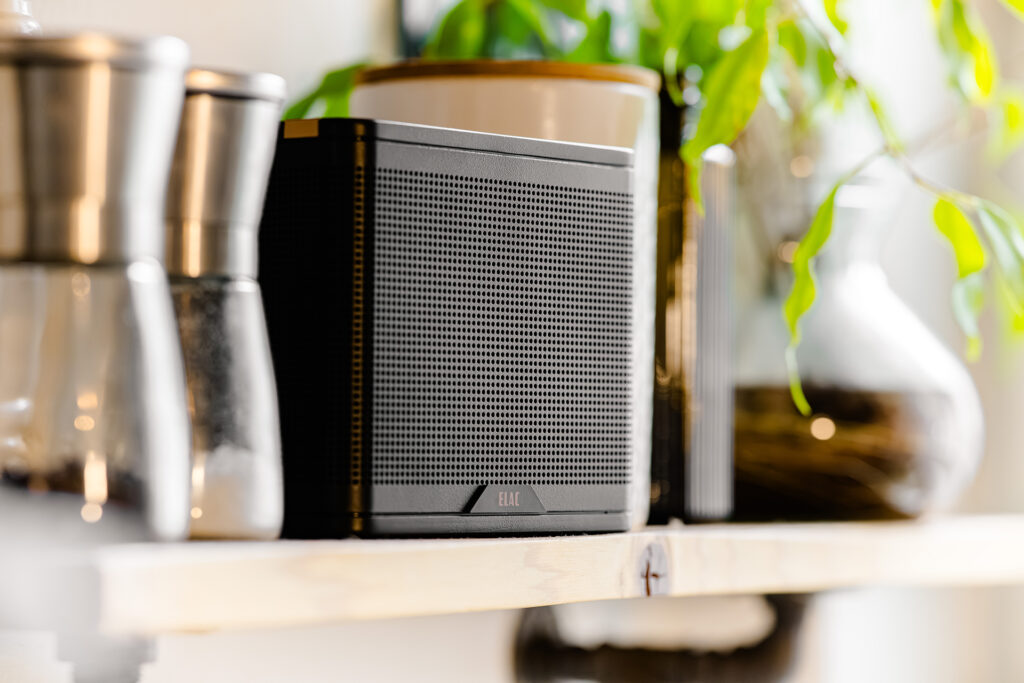 The ELAC NAVA 100 fits in so many creative places around your home or on the go.