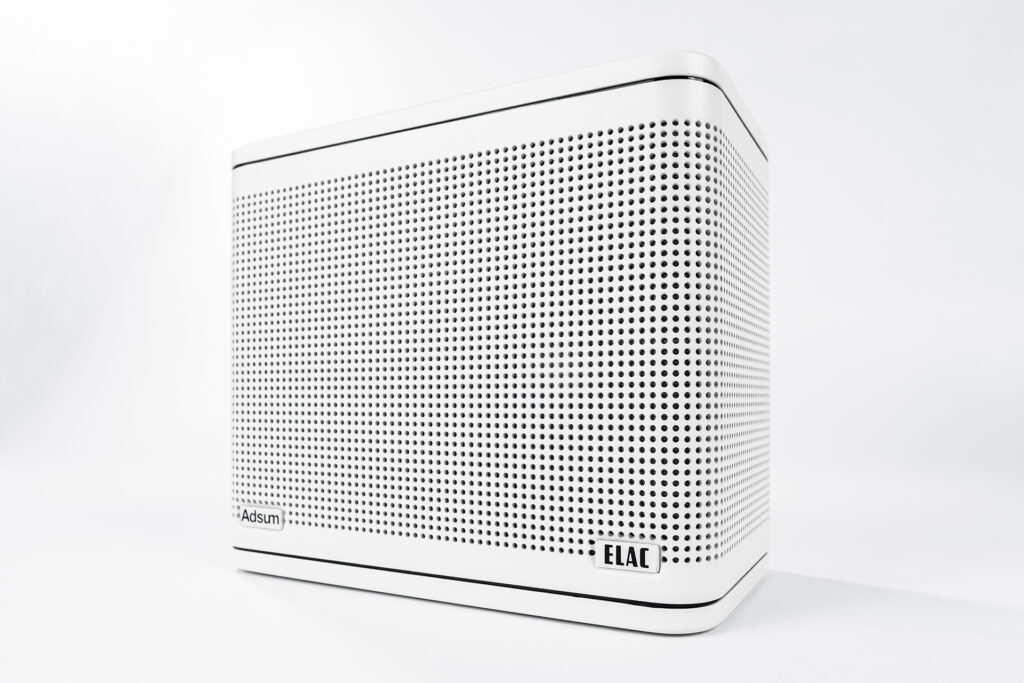 ELAC NAVA 100 portable Bluetooth speaker in white