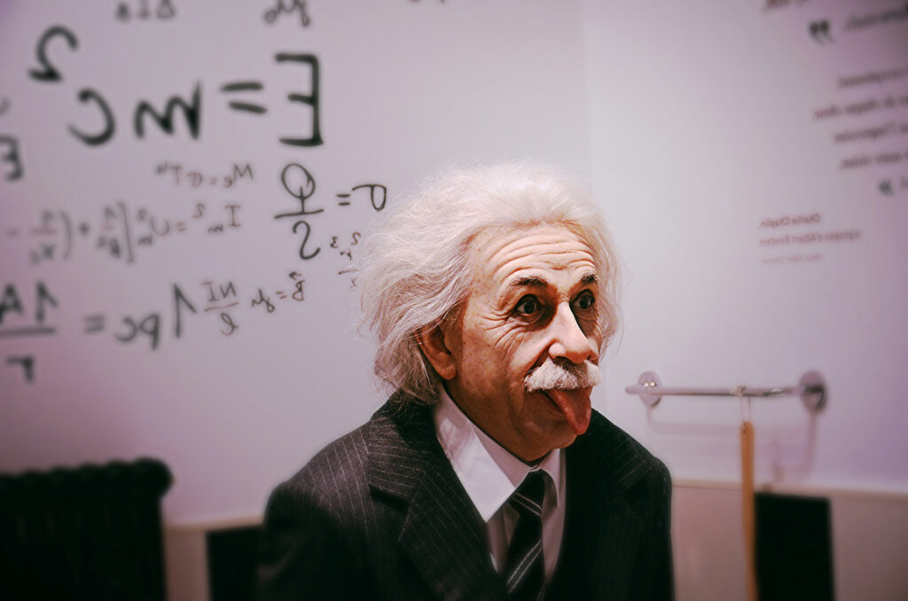 Einstein might have gotten an audiophile upgrade from an inner-ear wax?