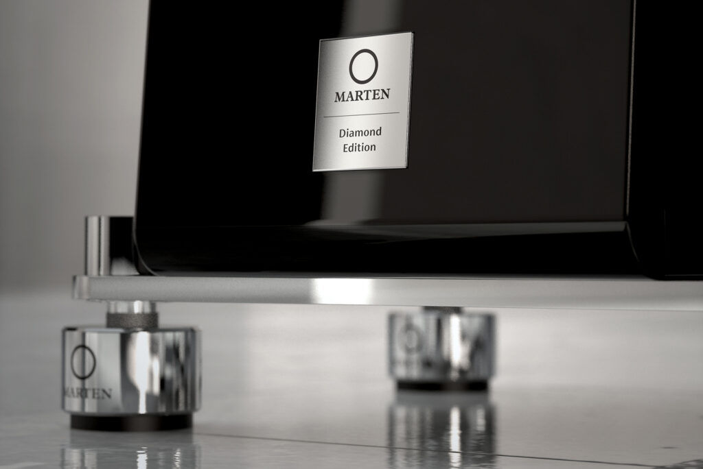 Every detail of the Marten speakers from the top to the bottom of the speakers is first rate.