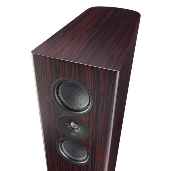 The T+A Criterion S240 speaker at an angle
