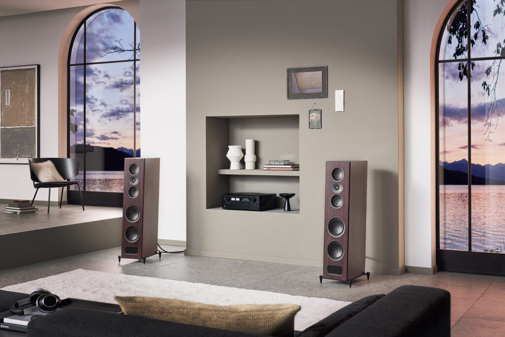 The T+A Criterion S240 speakers out in the (AI?) wild.
