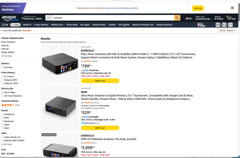 If a new brand is sold on Amazon, that is a good sign because they vet their brands quite well.