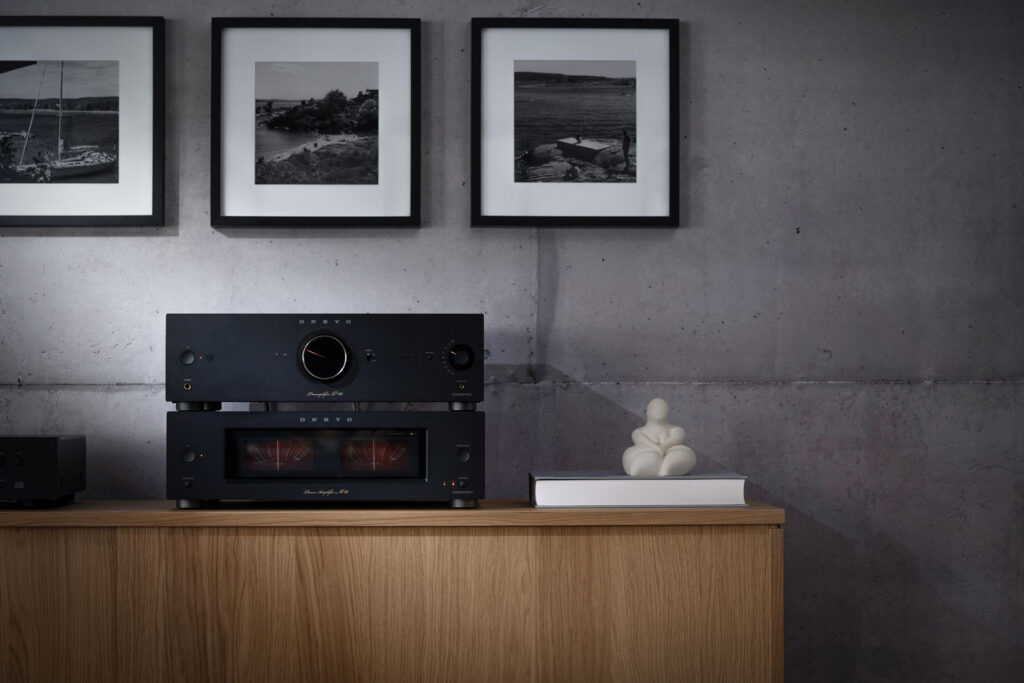 The Onkyo ICON NP80 preamp with its matching power amp.
